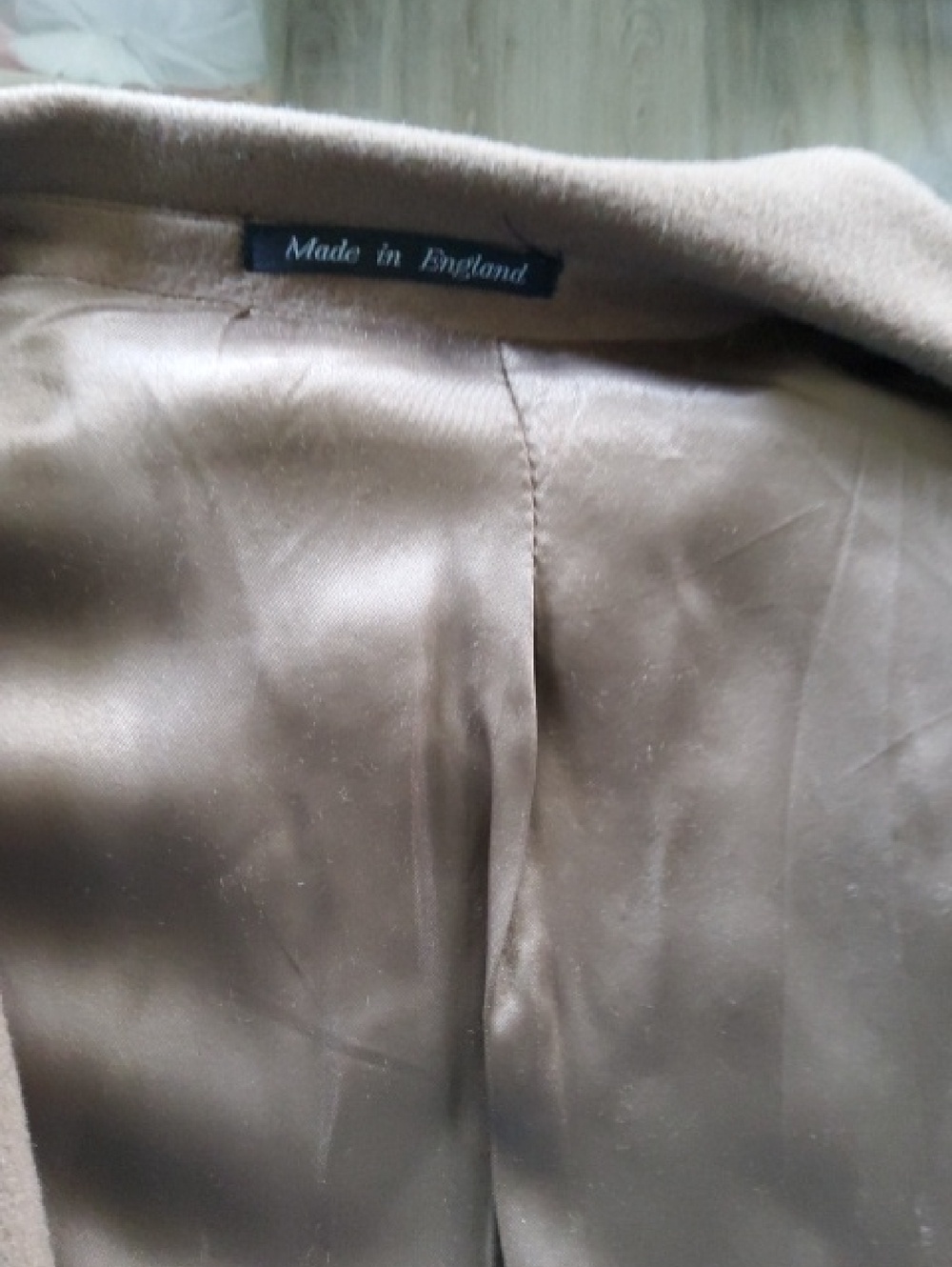 100% Cashmere Coat - Camel 48 R - Picture 5 of 16